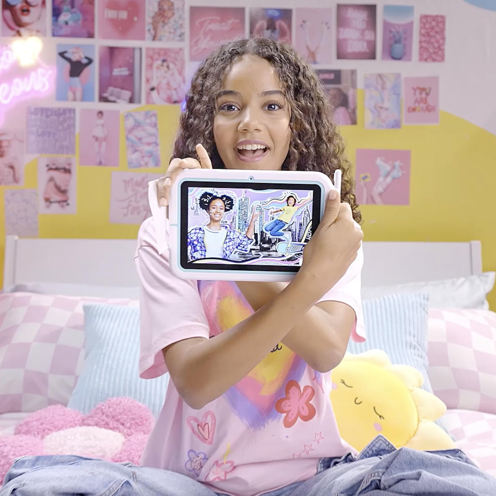 Canal Toys - Pad Creator - Il Tablet Creativo con Stampa Istantanea - Regalo Bambina 8 Anni - 6 Funzionalità - Fotocamera, Video, Diario Segreto - Giocattolo Elettronico Creativo per Bambini - CLK 023