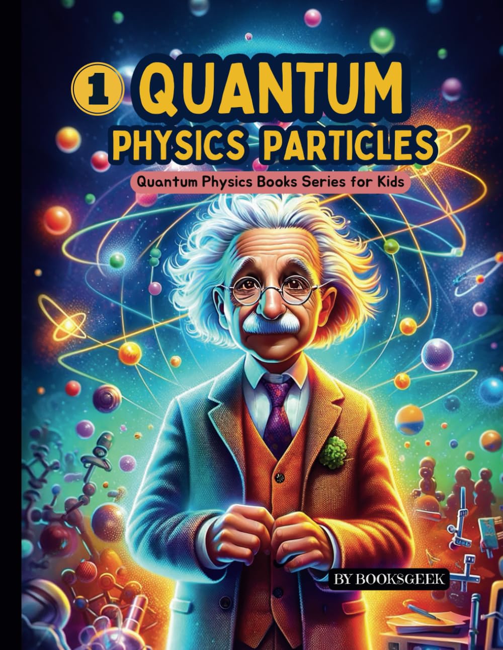 Quantum Physics Particles for Kids: Explain the Basics of Quantum Mechanics and Quantum Physics for Curious and Smart Kids (Quantum Physics Books Series for Kids)