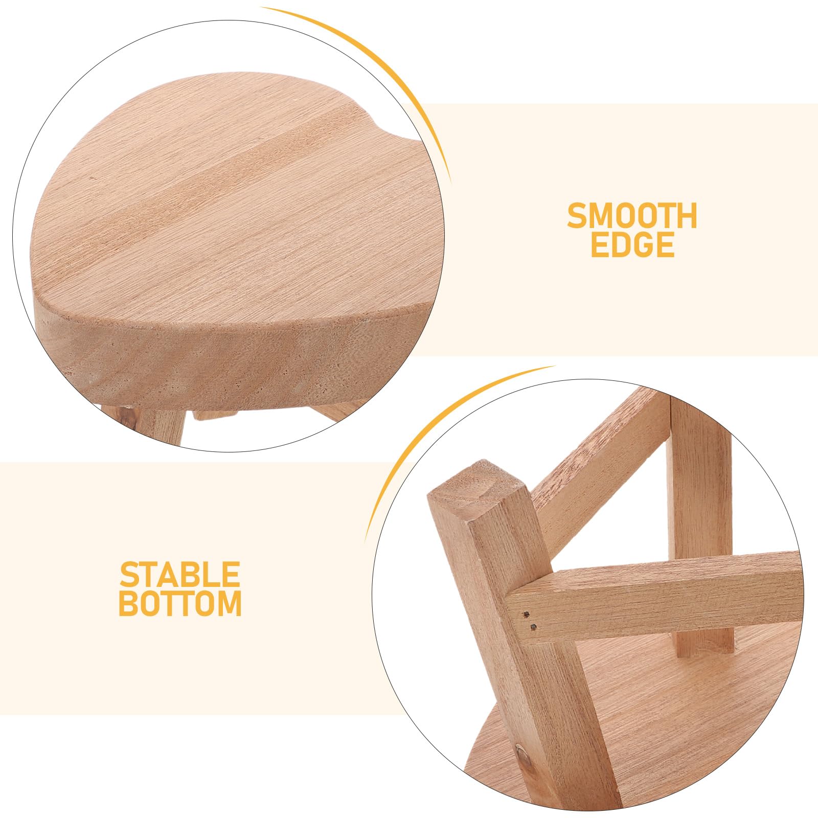 Artibetter Supporto Decorativo Base Rustica in Legno a Forma di Cuore per Candele e Artigianato , per Camera da Riposo e Soggiorno