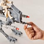 Star Wars ActionVerse AT-RT & Résistant impérial AT-RT Conducteur, figure d'action & Véhicule, Star Wars: Les Mandaloriens & Jouets Grogu pour les garçons & Filles Âge 4+
