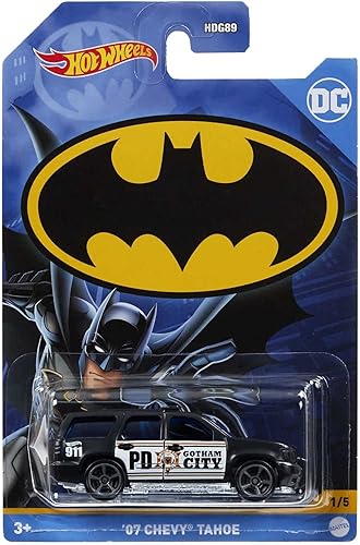 Miniatura 5 de Hot Wheels DC Comics Batman Gotham City PD '07 Chevy Tahoe 15