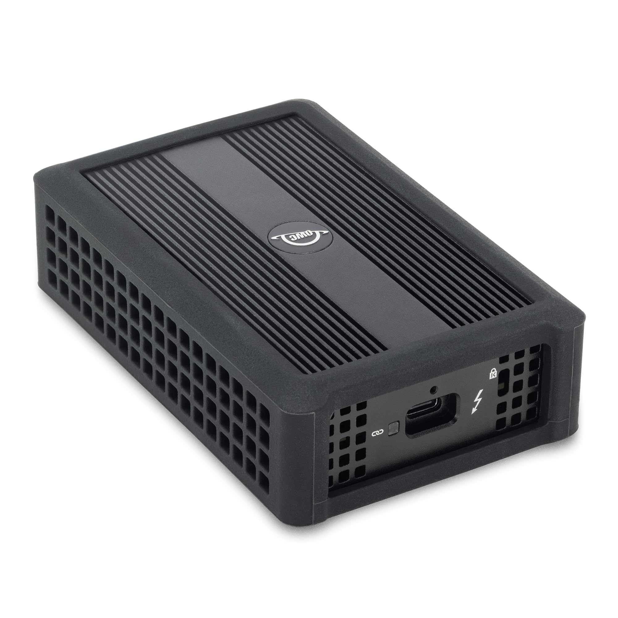 OWC Thunderbolt 4 10G Ethernet Adapter, for High-Speed Network Connections, RJ45 Port Supports 10Gb/s, 5Gb/s, 2.5Gb/s, 1Gb/s and 100Mb/s Base-T, Compatible with Thunderbolt 4 Host Ports