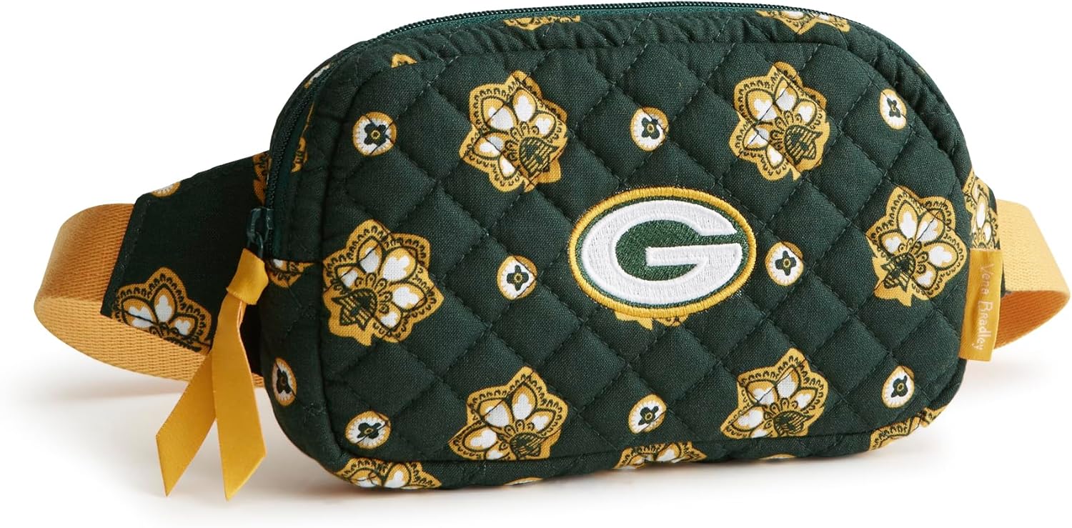 Vera Bradley Premium Cotton Large Travel Duffel Bag, Royal Blue/Red Bandana