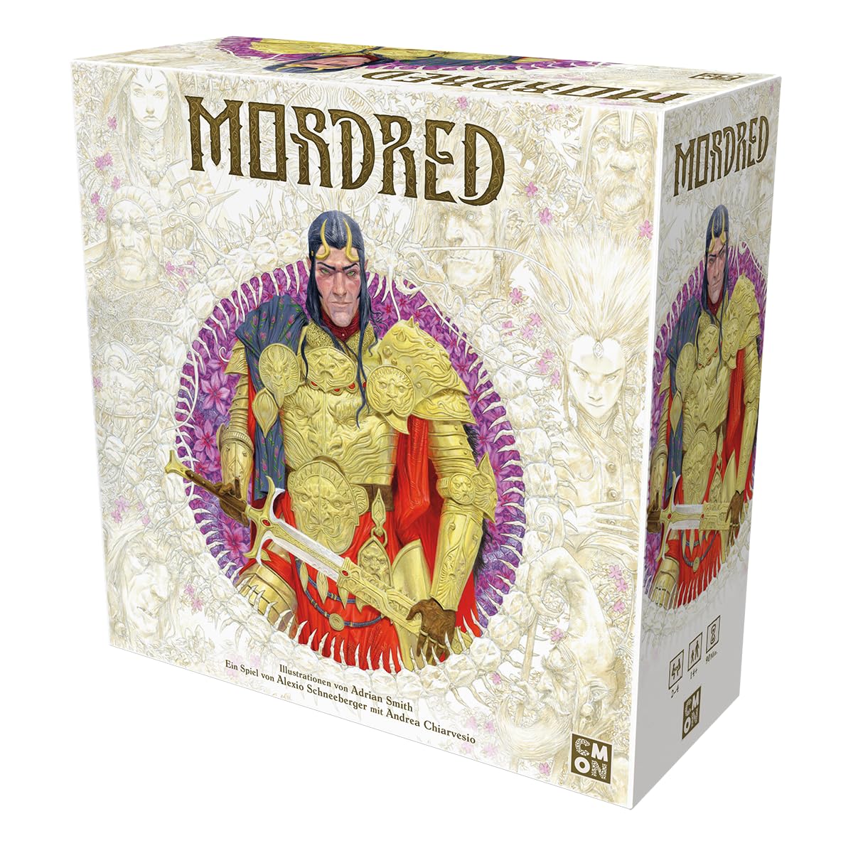 CMON, Mordred, Grundspiel, Strategisches Kennerspiel, Deutsch
