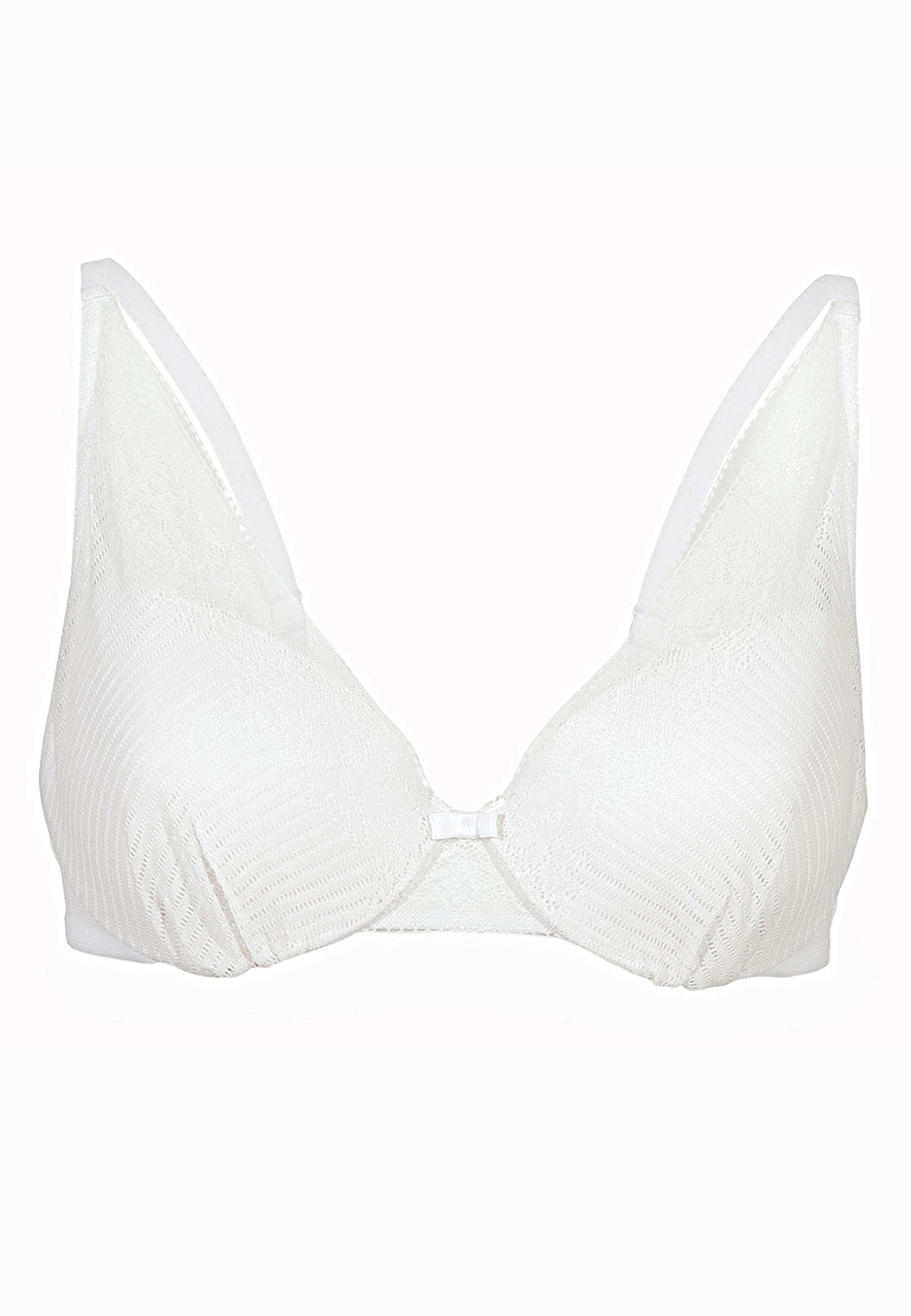 Lovable Reggiseno Vela Imbottito con Ferretto | Coppe con Apice Alto in Pizzo | Comfort, Sensualità e Invisibilità | Sensual Touch Exclusive Donna