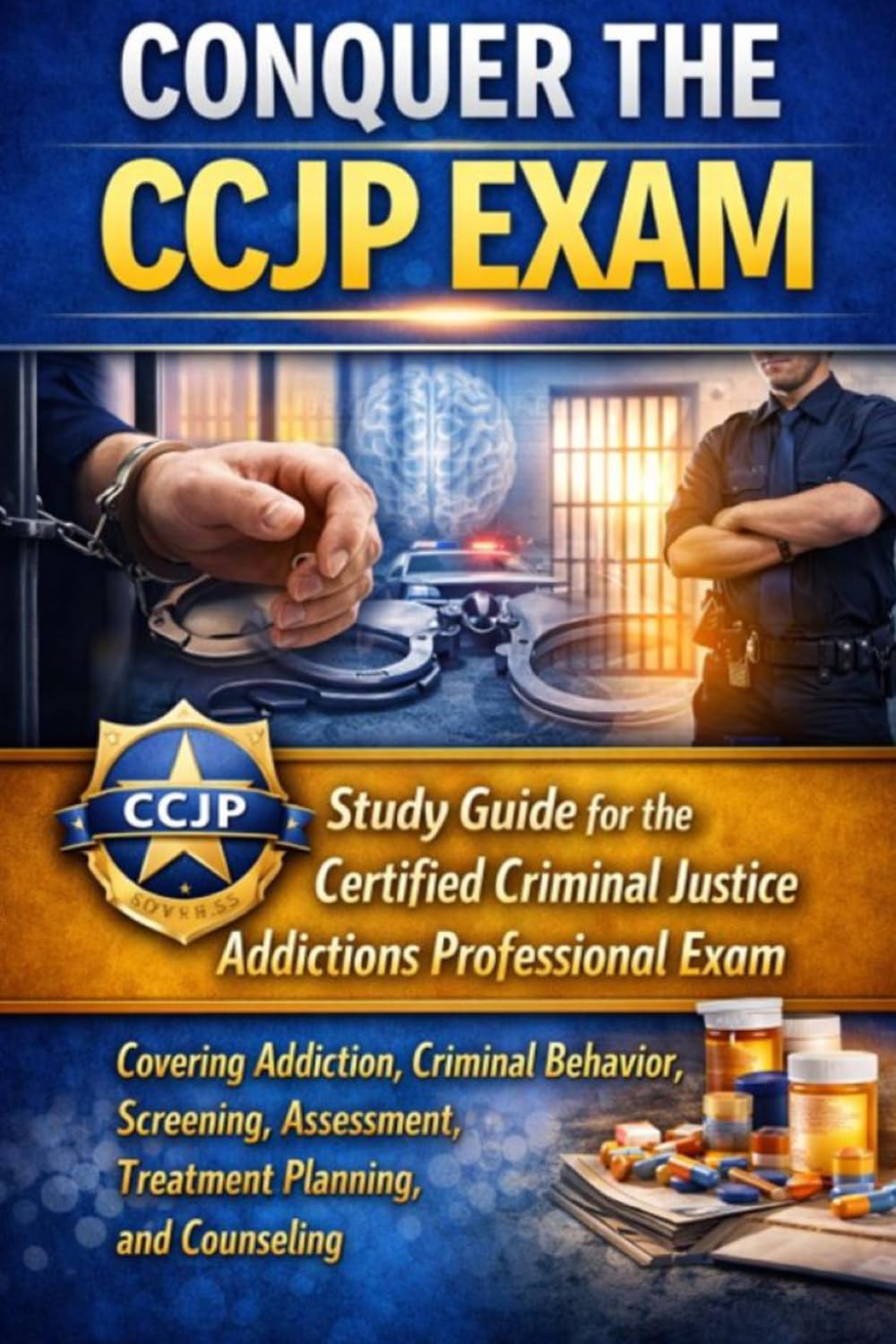 Conquer the CCJP Exam: Study Guide for the Certified Criminal Justice Addictions Professional Exam Covering Addiction, Criminal Behavior, Screening, ... Counseling (Counseling and Social Work Exams)