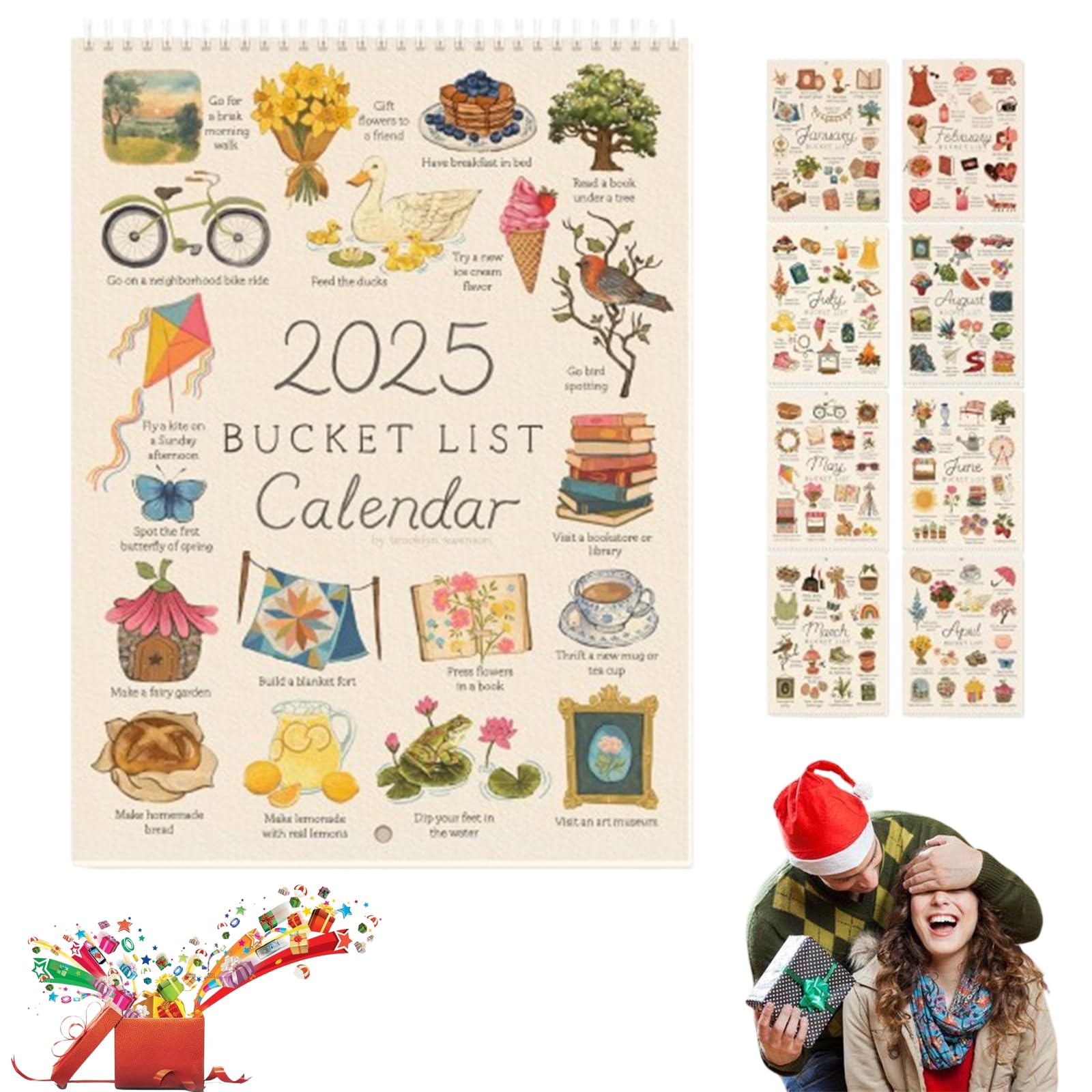 bucket-list-calendar-bucket-list-calendar-2025-bucket-list-monthly-planner-thick-large-lined-blocks-wall-calendar-for-planning-or-organising-bucket-to-do-list-year-planner-wall-planner-amazon-de-stationery