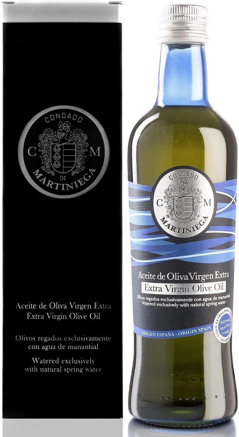 Ultra Low Acidity Platinum 0.2 Extra Virgin Olive Oil | Arbequina Spanish Olives | Condado de Martiniega (1X500ml)