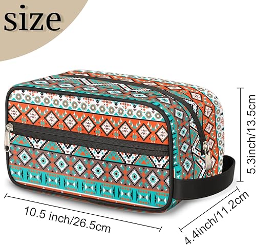 Miniatura 10 de Neceser de viaje con gancho para colgar, bolsa de viaje roja impermeable para mujeres y hombres, organizador de bolsa de maquillaje portátil, bolsa