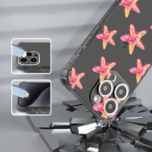 Vista 386 de Roemary Funda púrpura para iPhone 14 Pro Max con diseño de caballo azul, patrón de acuarela con protector de pantalla