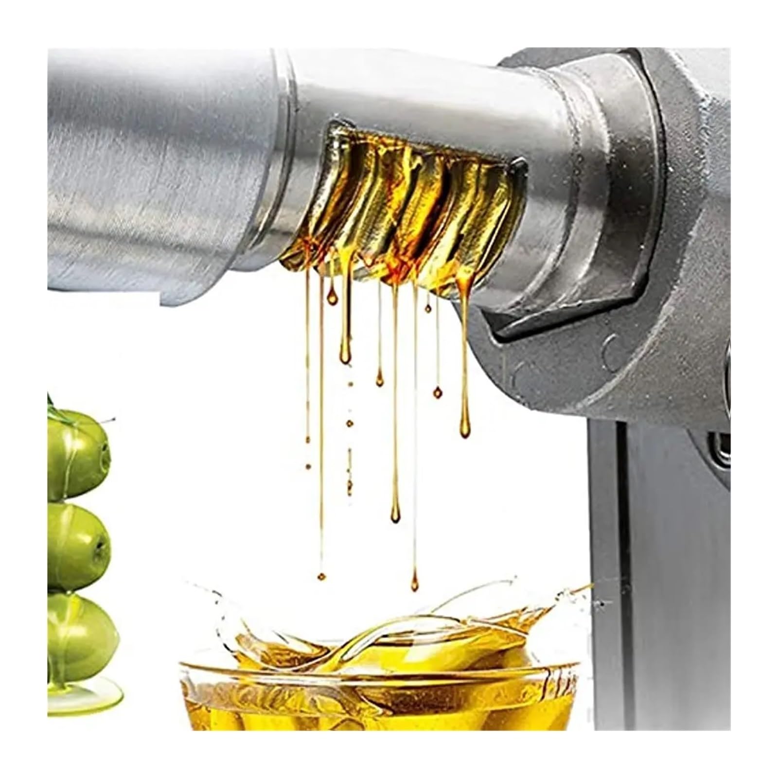 Máquina de prensa de aceite comercial para varios frutos secos, semillas, uso doméstico, extracción de prensa en frío