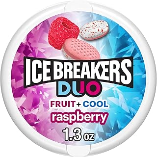 أقراص حلوى ايس بريكرز ثنائية بنكهة التوت - بدون سكر