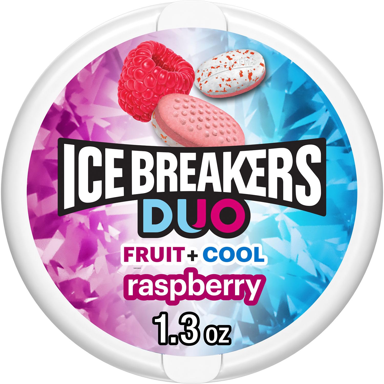 Duo Sugar Free Mints, Raspberry, 1.3 Ounce