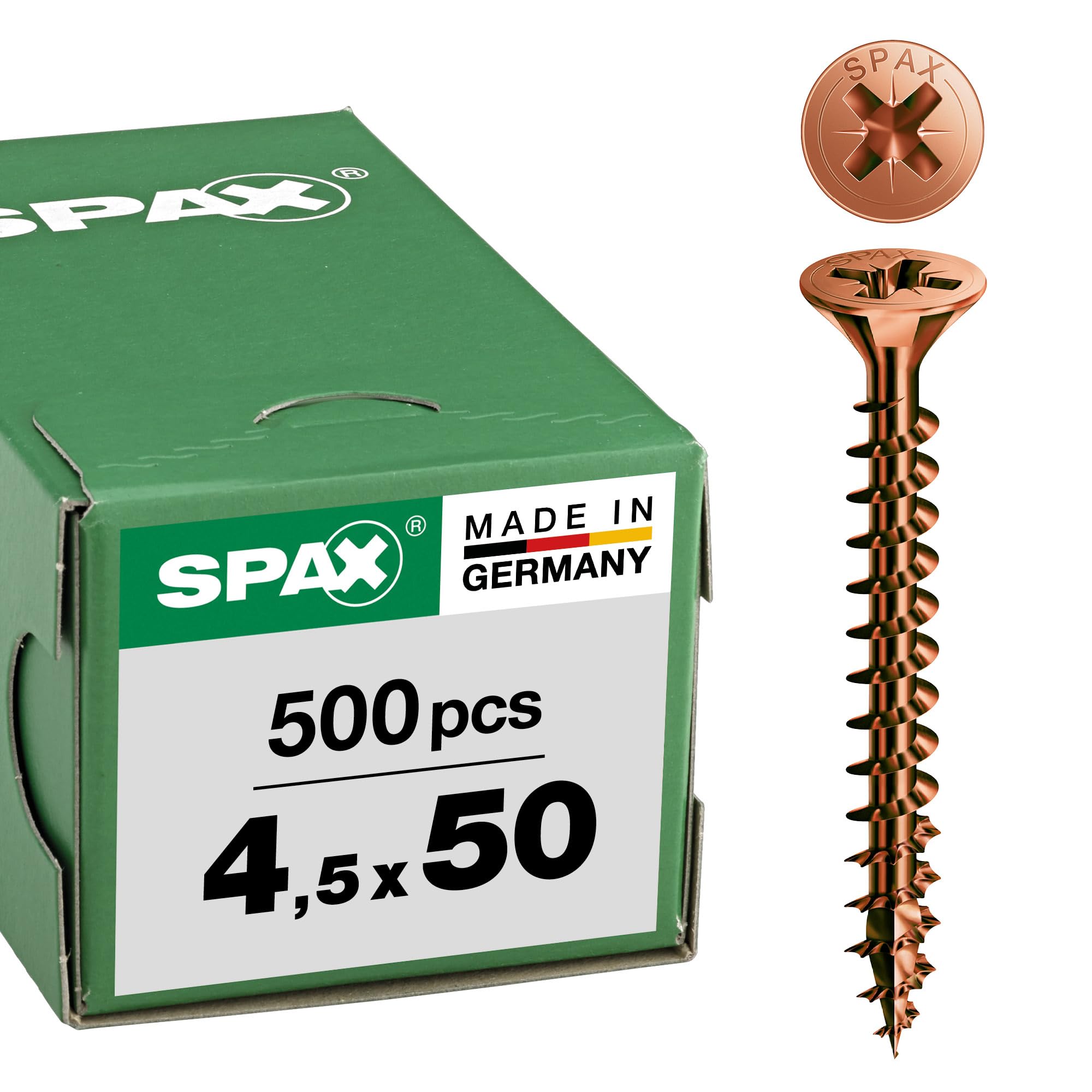 Spax 0/1030/083/4,5/50/ /01 - Tornillo para yeso (acero, 4.5 millimetros, 4,5x50mm)