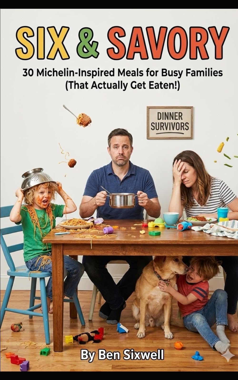 Six & Savory: 30 Michelin-Inspired Meals for Busy Families: Simple 6-Ingredient Recipes for Quick Weeknight Dinners