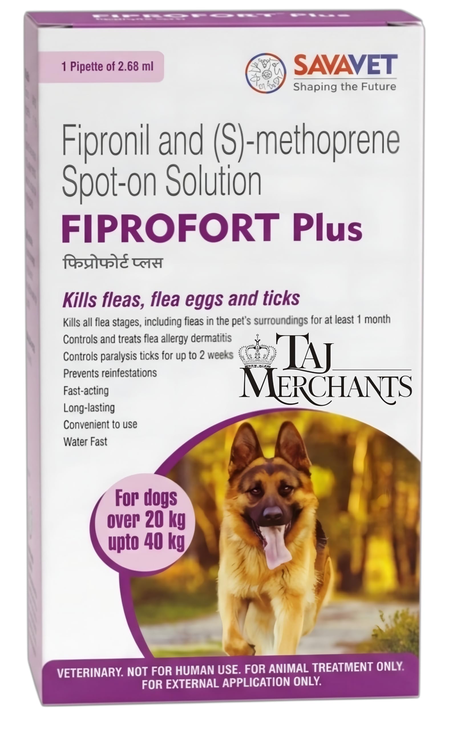 (OG) TM Presents FIPROFORT Plus Spot on for Dogs of (20-40kg)||Tick,Flea and Lice Elixir||1 Tube-image-47