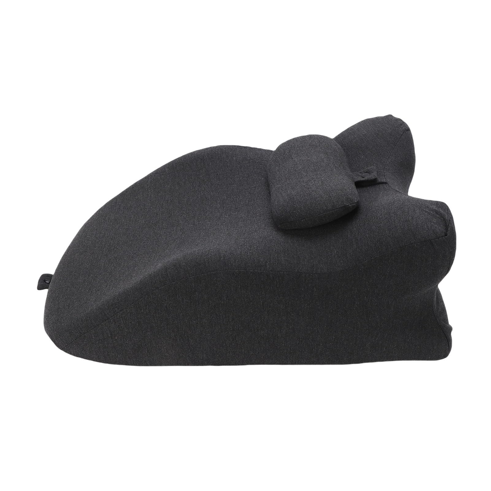 Fockety Poduszka klinowa do leżenia na brzuchu, ergonomiczna, przenośna poduszka z pianki memory do siedzenia, leżenia, opierania się i na brzuchu, wielofunkcyjna, zmywalna