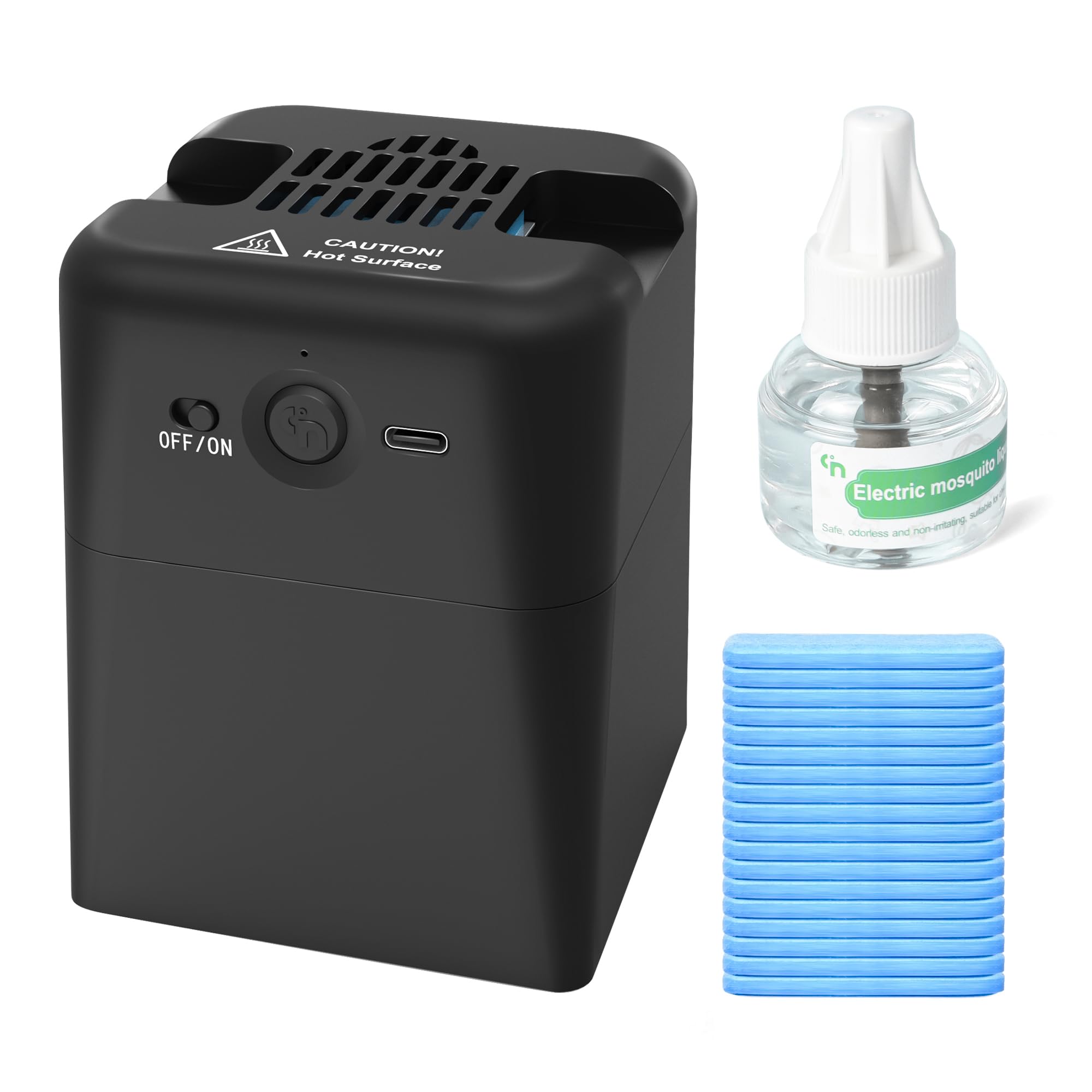 Simashts Mosquito Repellent Outdoor Patio, Rechargeable Mosquito Repeller Indoor with 20' Mosquito Protection Zone, for Camping