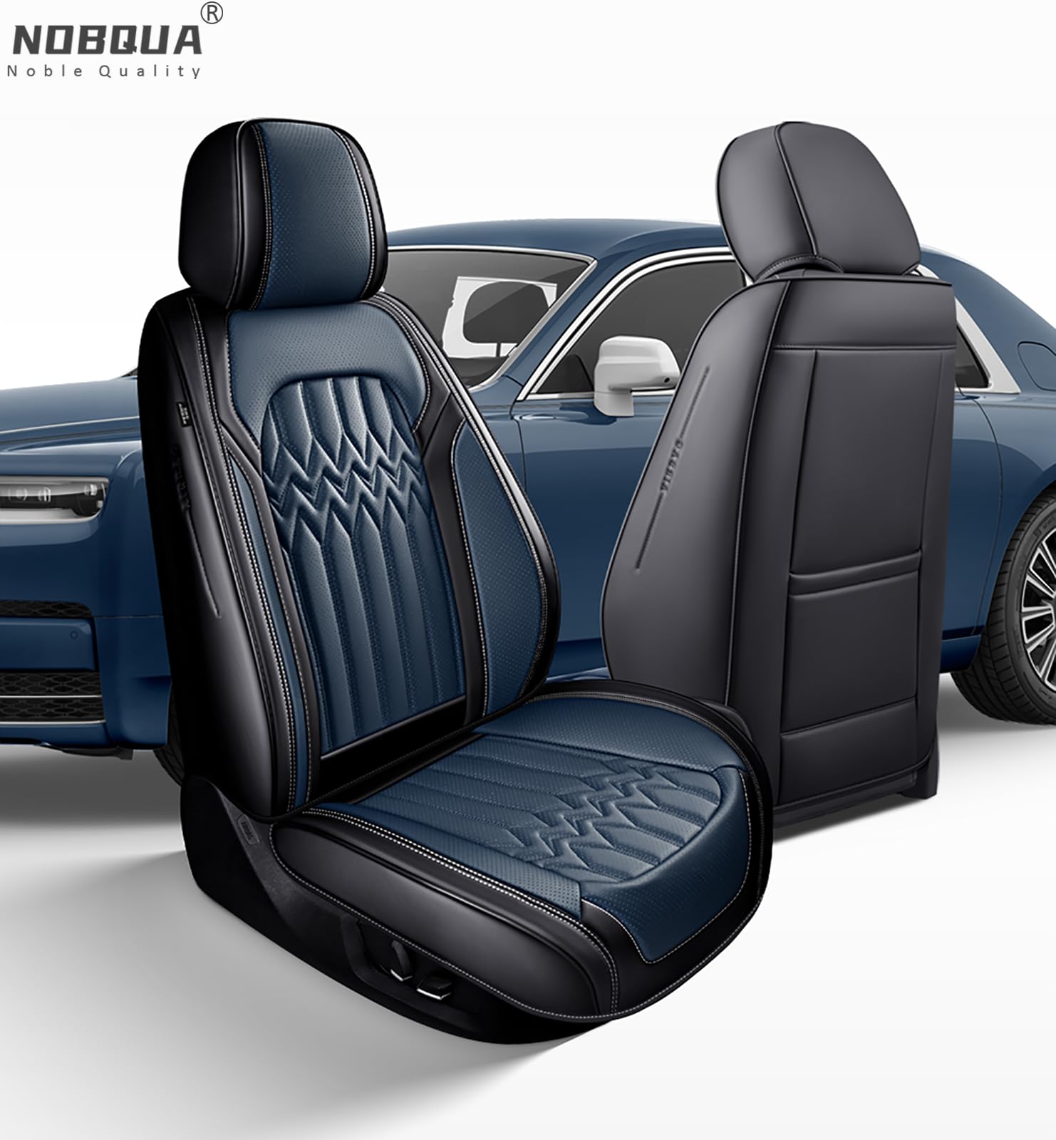 Coprisedili Auto per Subaru Forester SF SG SH SJ SK Outback BH BP BR BS BT XV GP GT Compatibile – Pelle Nappa 5 Posti Impermeabili Antigraffio