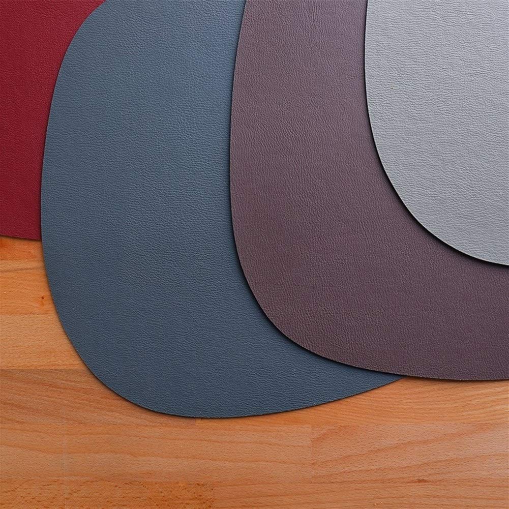 Podkładka w kształcie kropli Premium PU Mata na stół Mata na stół w kawiarni Bar Counter Mat Ceramiczna podstawka Podkładka pod garnek do zupy Czterokolorowa podkładka (szary # 1)