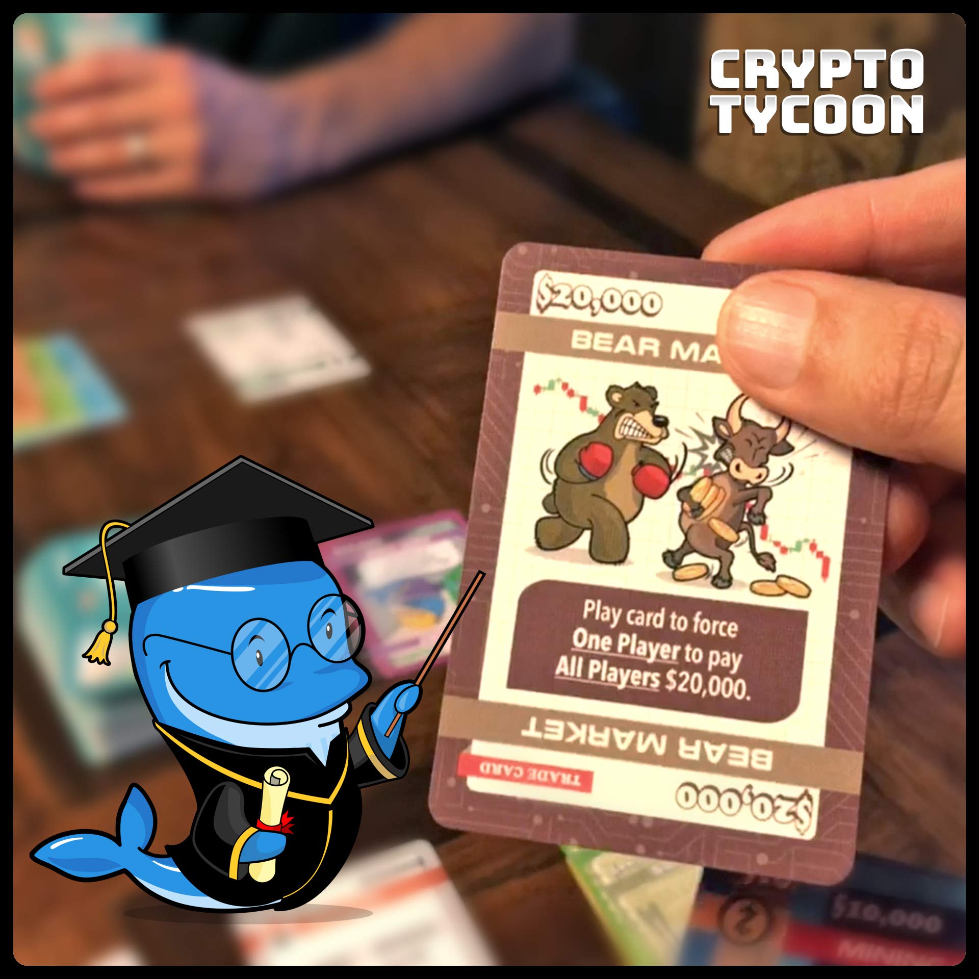 Crypto Tycoon Strategic Card Game for 2-5 Players | Family-Friendly Party  Game : Amazon.sg: Toys