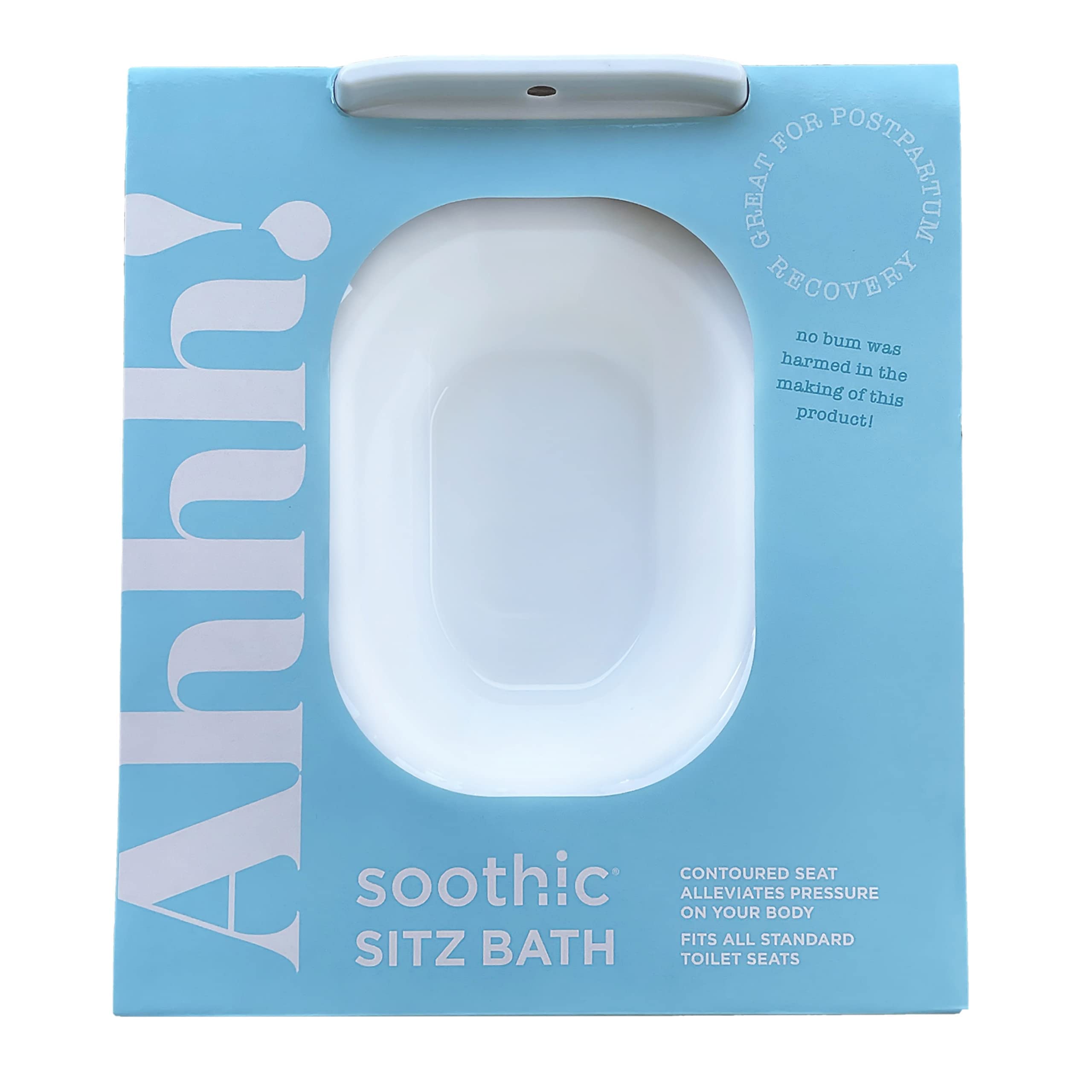 Soothic Sitz Bath for Hemorrhoids Sitz Bath for Toilet Seat