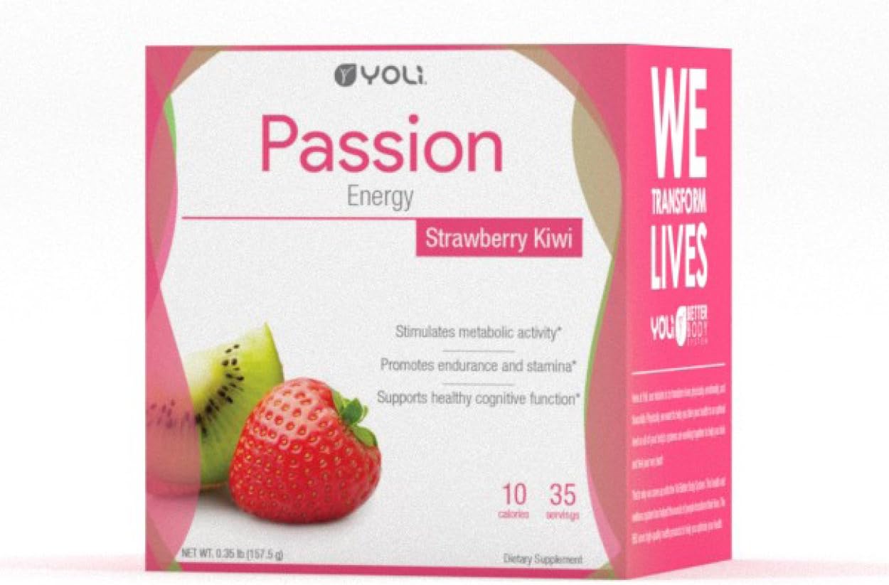 Yoli Passion Energy Drink Sugar Free Sweetwened with