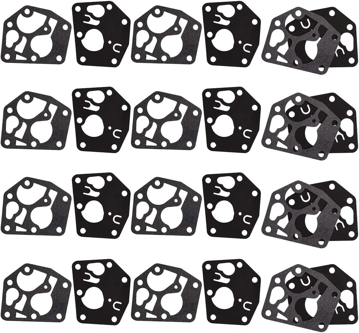 Adefol 12pcs Kit Diaphragm Gasket for 495770 795083 5083H 5083K Carburetor Carb Parts for Briggs Stratton 3.5-4.5 HP Engine Lawn Mower