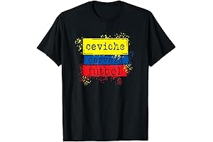 Ceviche Cerveza Futbol Ecuadorian Soccer T-shirt
