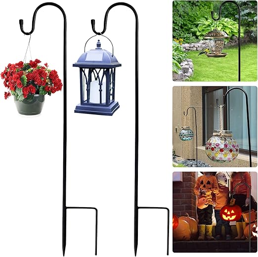 Taicols Zaunhaken 8 Stück - Pflanzenhänger Für Garten & Terrasse