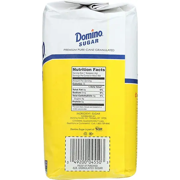 DOMINO SUGAR Granulated Sugar, 64 OZ 7