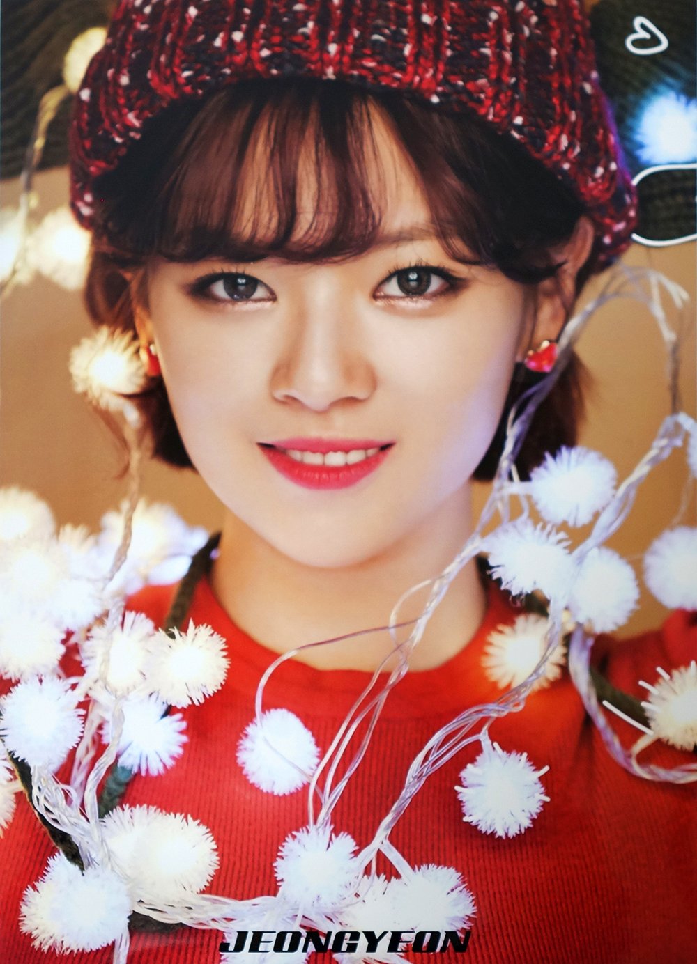 JEONGYEON TWICE - 12 PHOTO POSTERS + STICKER SET A3 Size Bromide