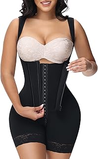 Fajas Colombianas Moldeadoras Shapewear Tummy Control Body Shaper Girdles Post Surgery Compression Garment（L）