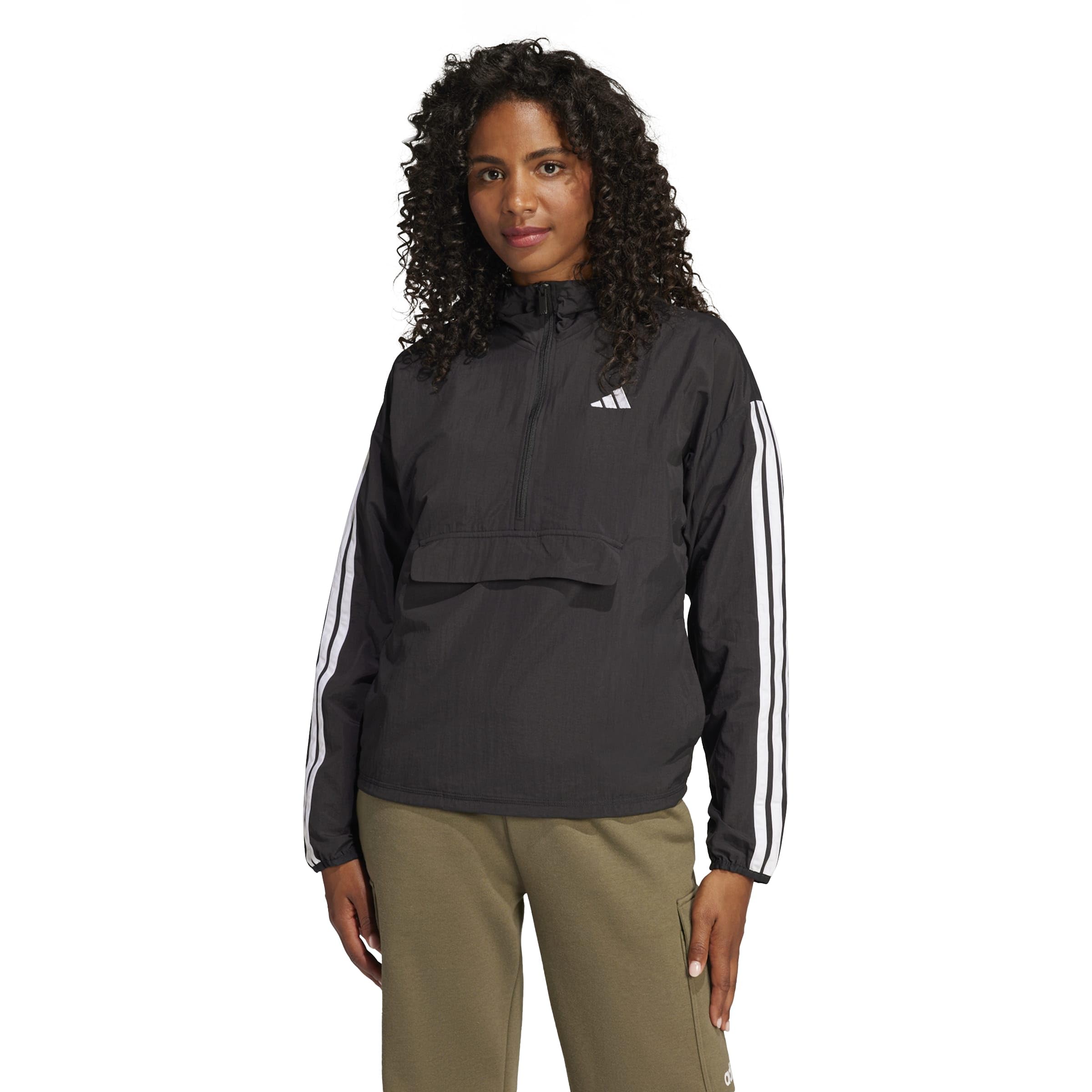 adidas Damen ESSENTIALS 3-STRIPES LIFESTYLE WOVEN WINDBREAKER