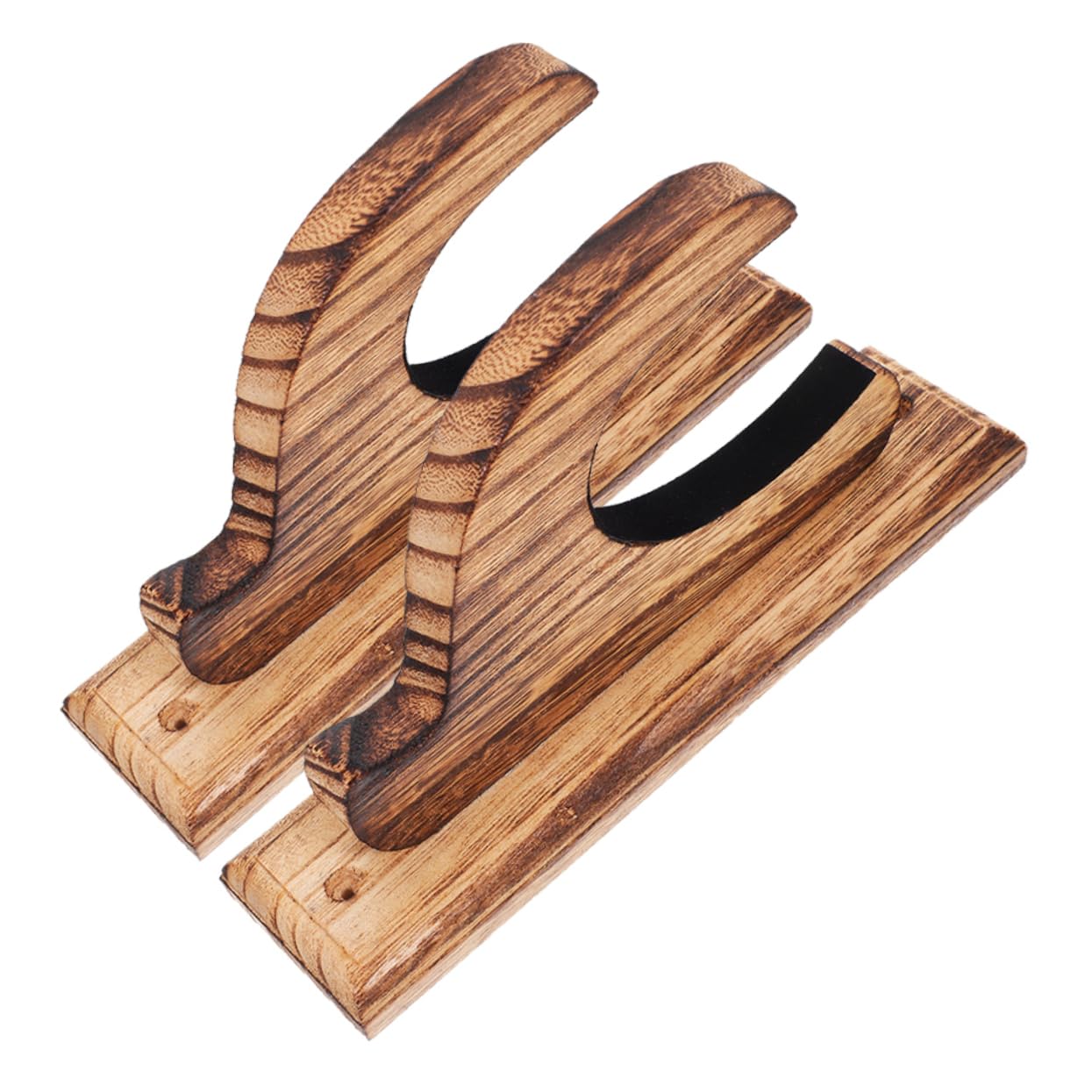 Yardenfun 2Pcs Sword Mount Display Stand Decorative Flute Holder for Home Design Space Saving Sword Storage for Collectors and Cosplay Enthusiasts