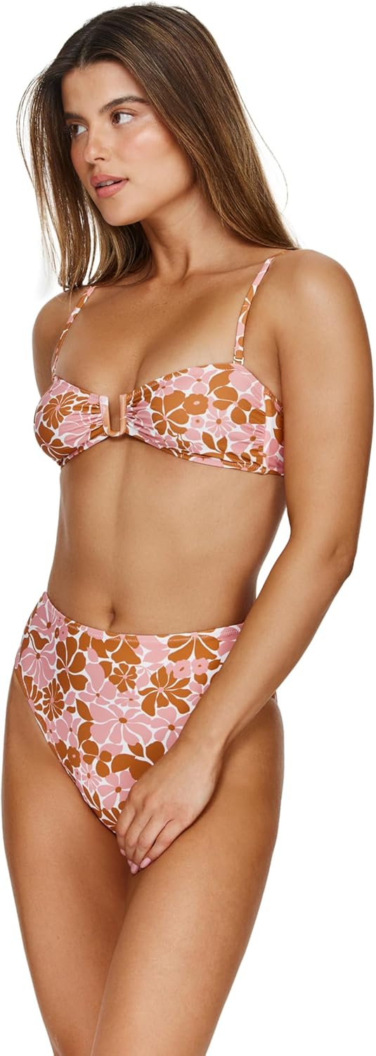 Gottex Flirtt Bandeau Bikini Top -Adjustable Removable Straps, Back Hook Closure, U Wire Insert, Bottoms Sold Separately - Image 2