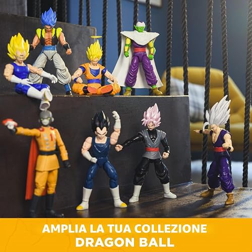 BANDAI - Dragon Ball Daima Super Saiyan 4 Goku - Figurine Dragon Star 17 cm - Goku SSJ4 et Accessoires - Licence Officielle Dragon Ball - Figurine articulée - Jouet Enfant 4 Ans et + - 40737 - 4