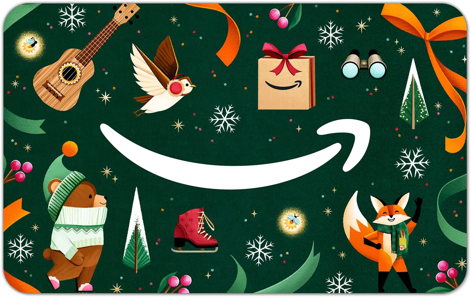 Amazon eGift Card | Holiday 0 Forest Friends (Animated)