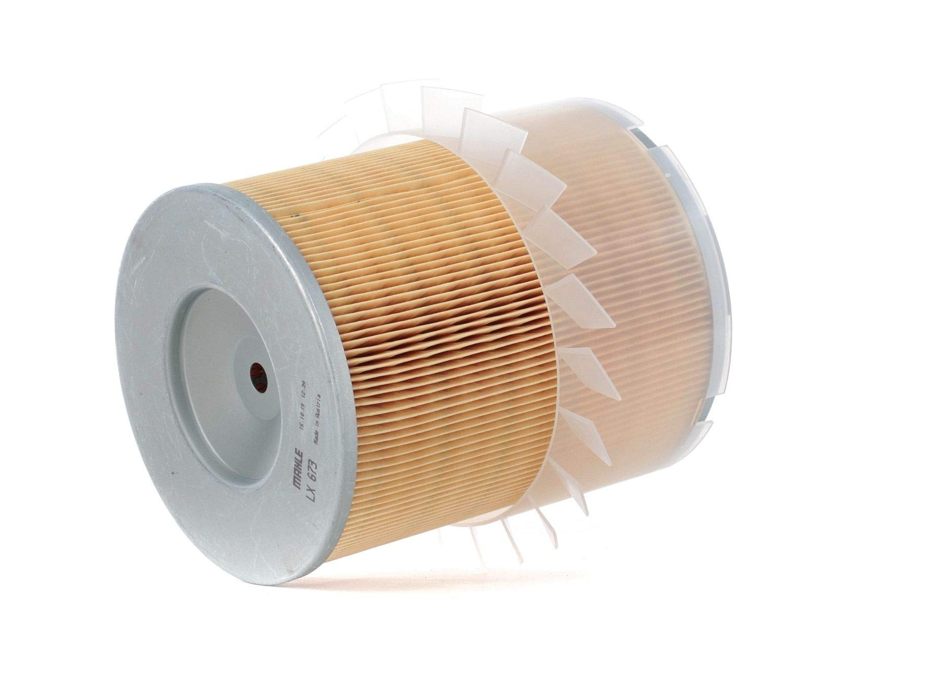 Air Filter fits MITSUBISHI PAJERO/SHOGUN Mk2, V2W 2.5D 1987 on Mahle MD620563