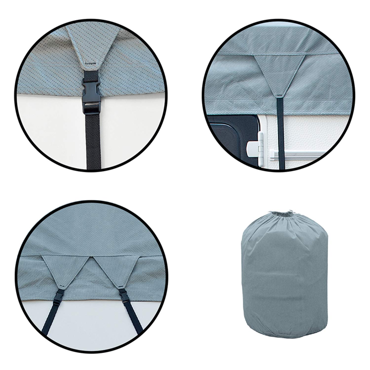 ProPlus Lona de protección para el Techo para Caravana, 9 m, 300 cm