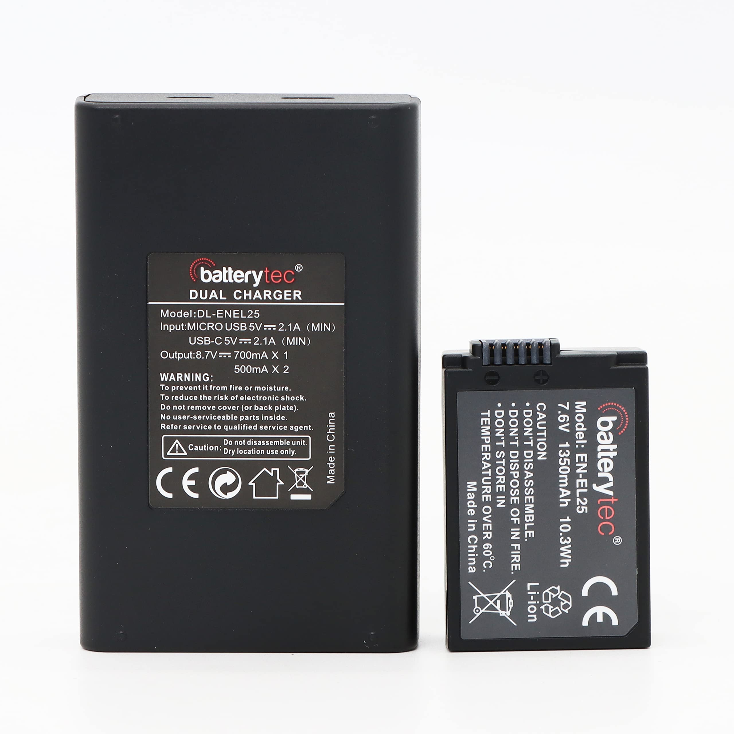 Batterie e caricabatterie per fotocamere Nikon: originali e cloni