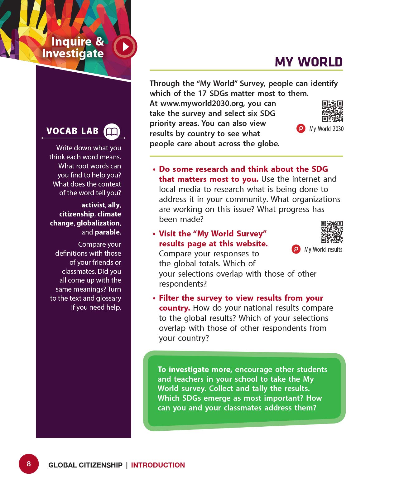 Global Citizenship: Engage in the Politics of a Changing World