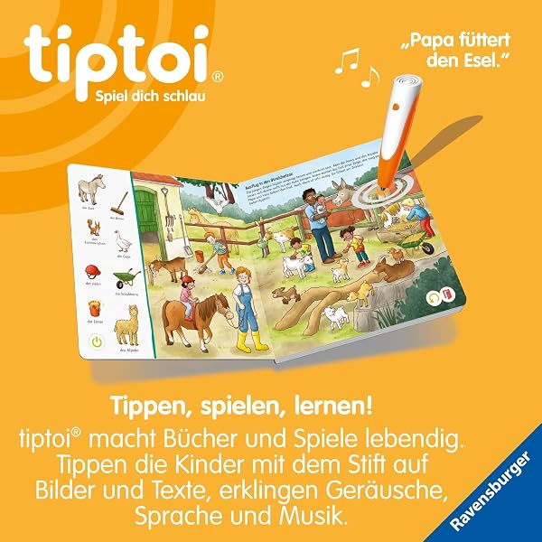 tiptoi® Suchen und Entdecken: Meine Tiere, Tierbuch mit Geräuschen und Liedern - 4