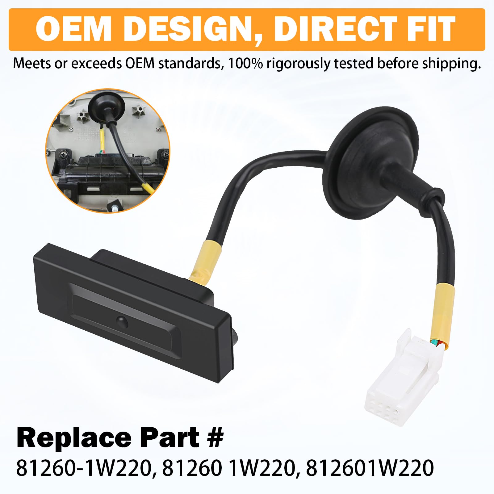 Interrupteur Déverrouillage Coffre 81260-4X200 Pour KIA RIO 2011-2016