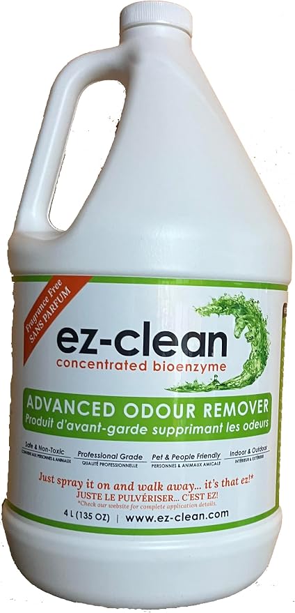 Ez-Clean Advanced Odor Remover- Highly Concentrated Bio Enzyme - Pet ...