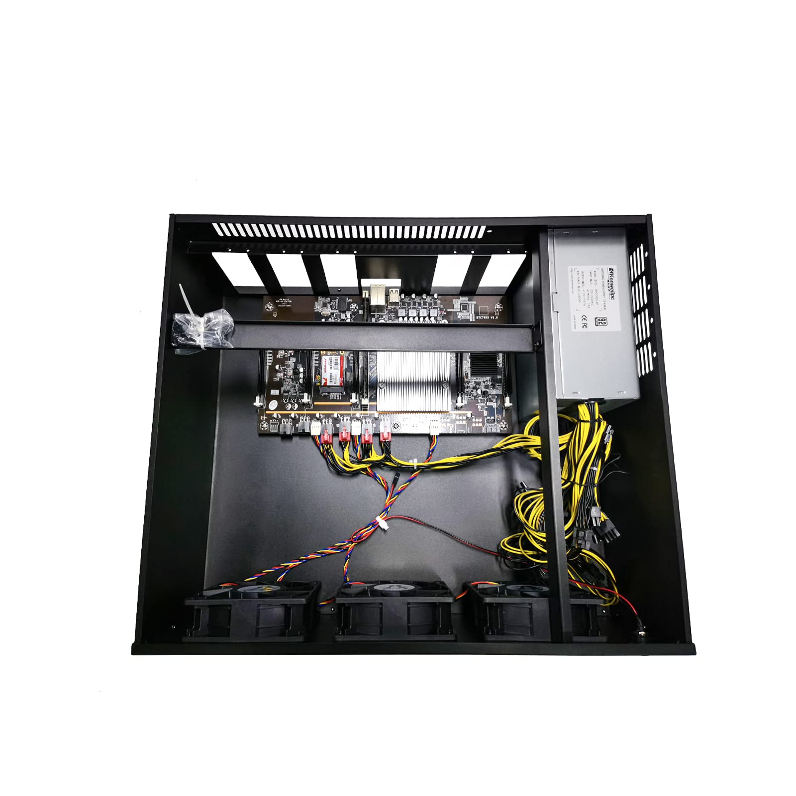 HotTopStar BTC-X79 5 Card GPU Full Mining Machine, Mining Rig Complete  System, X79 Motherboard Set for Bitcoin, Y Including CPU, SSD, RAM, PSU,  Motherboard, Frame and Case Fan: Amazon.de: Computer & Accessories