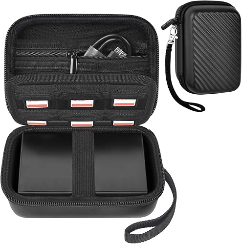 Funda de disco duro externo compatible con Seagate 1TB 2TB 4TB para UnionSineToshibapara WD Elements HDD portátil SSD disco duro de estado sólido,