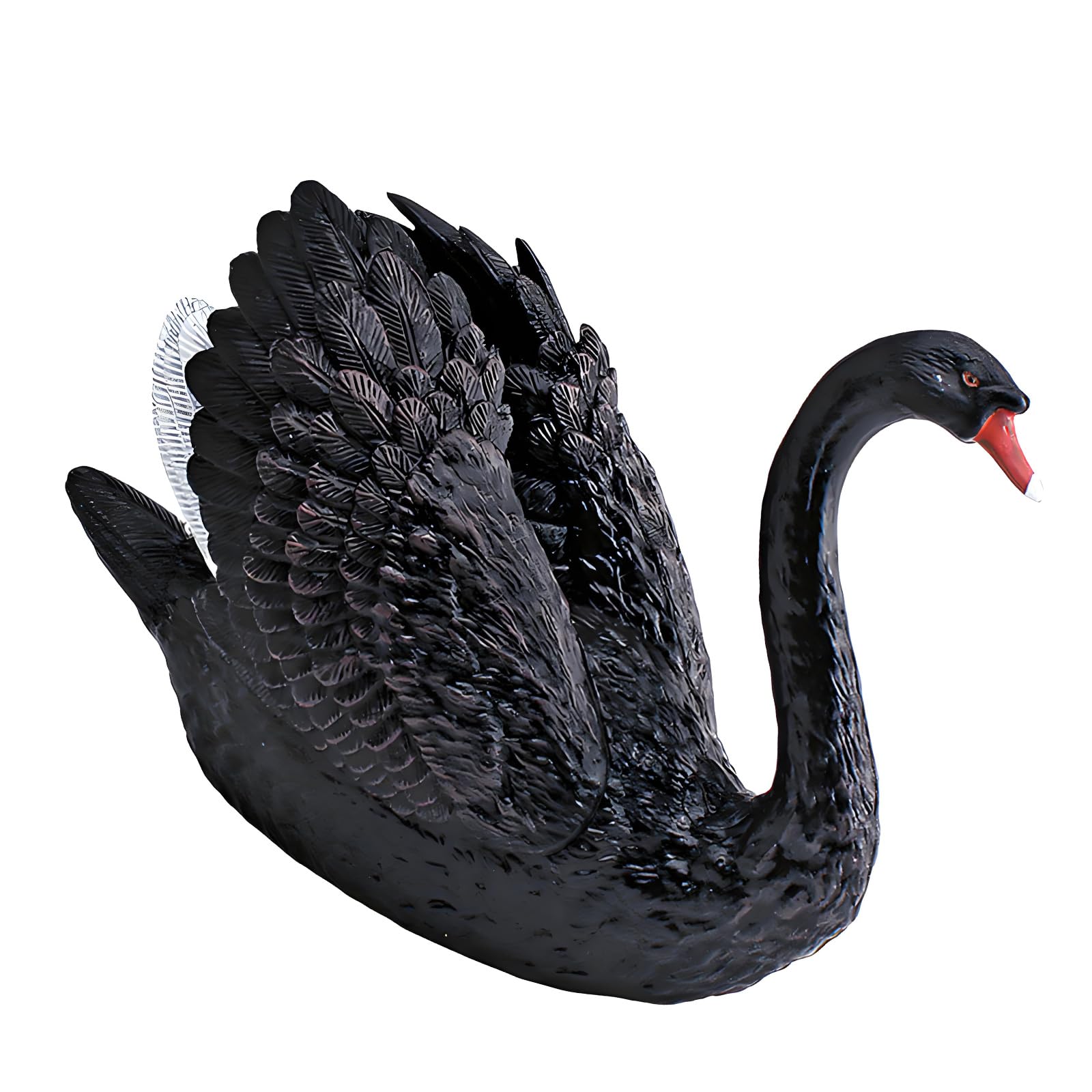 Hredyqw Geese Sculpture Decors Animals Statue Model Table Decorations Elegant Geese Figurine Ornament Home Decors