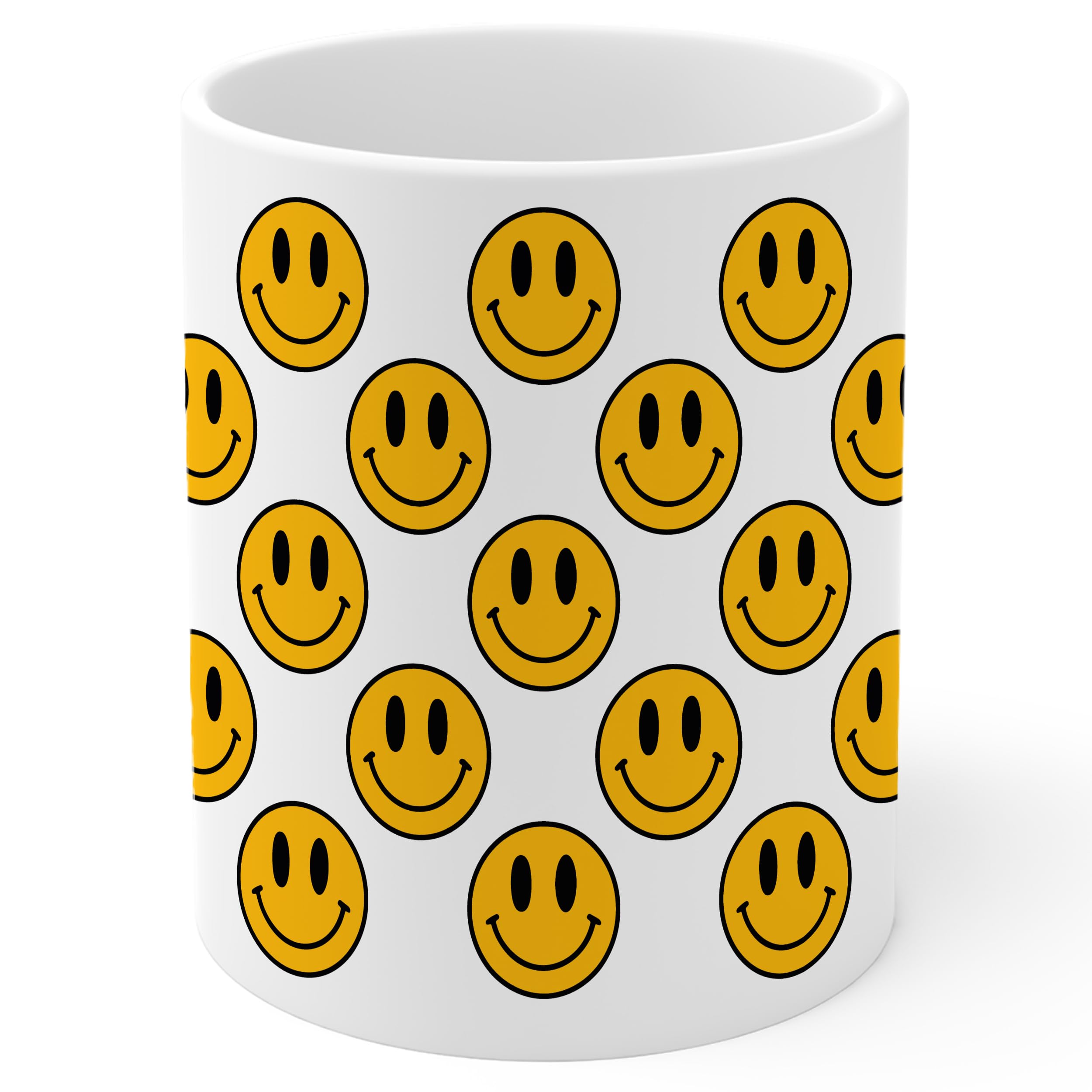 Smiling Face Emoji Ceramic Mug