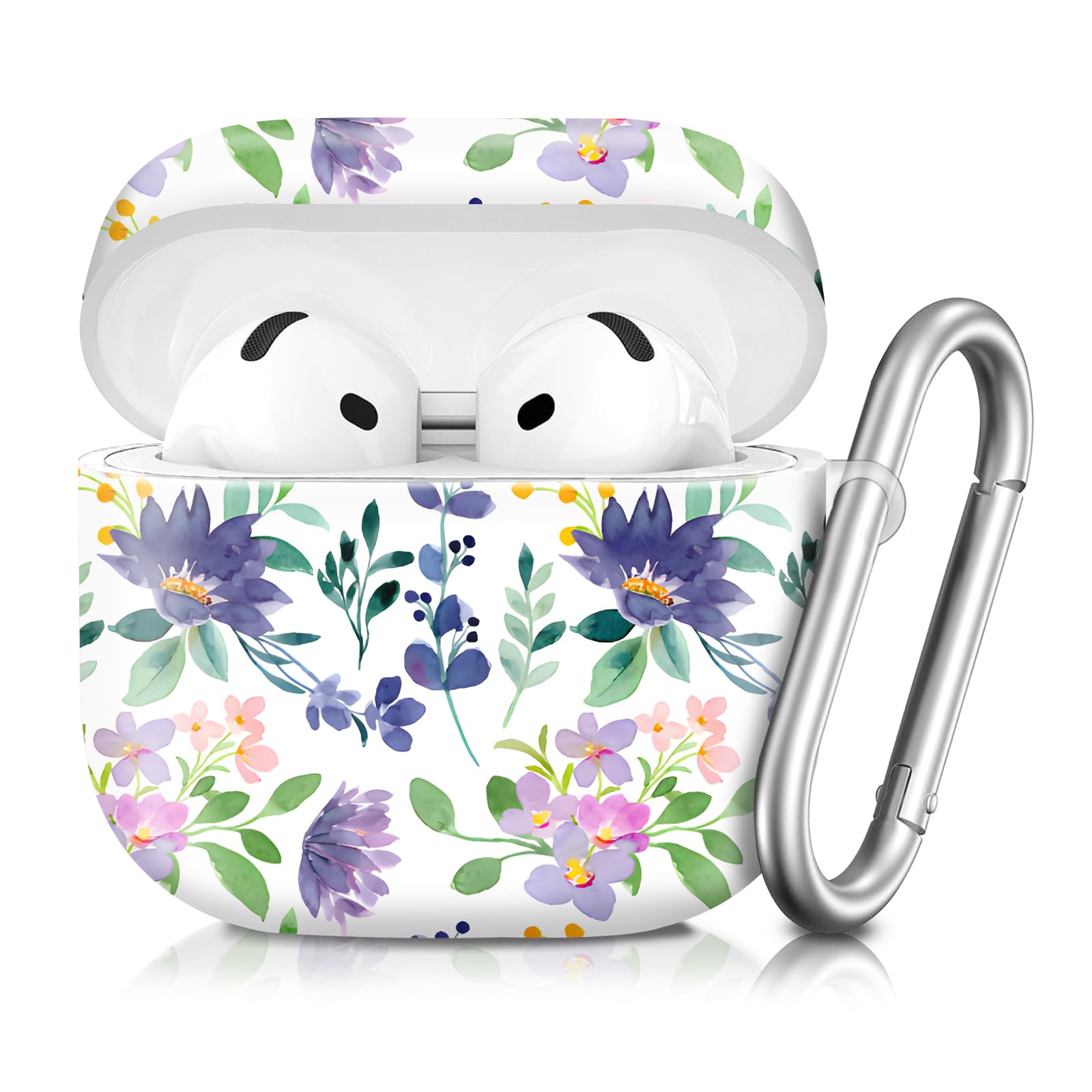 Coque AirPod 4 antichoc et anti-chute avec mousqueton robuste